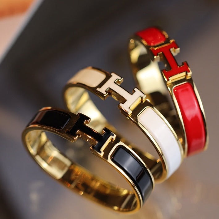 [Topon]H BRACELET 12MM GOLD