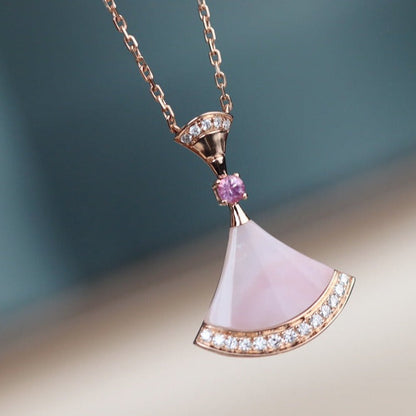 [Topon Jewelry]DREAM NECKLACE PINK MOP DIAMOND