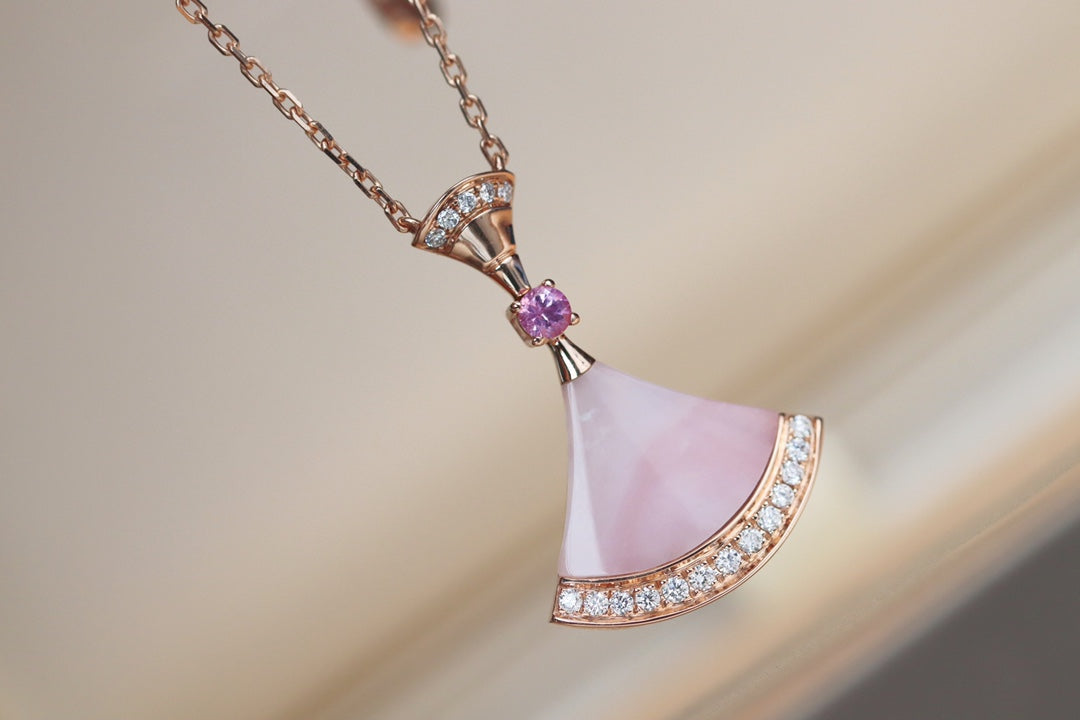 [Topon Jewelry]DREAM NECKLACE PINK MOP DIAMOND