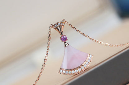 [Topon Jewelry]DREAM NECKLACE PINK MOP DIAMOND