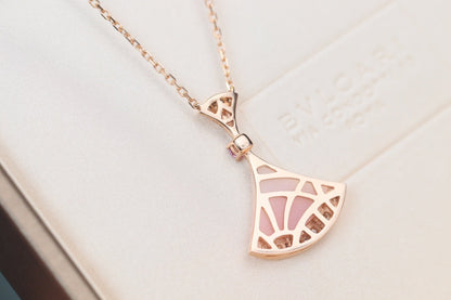 [Topon Jewelry]DREAM NECKLACE PINK MOP DIAMOND