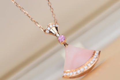 [Topon Jewelry]DREAM NECKLACE PINK MOP DIAMOND