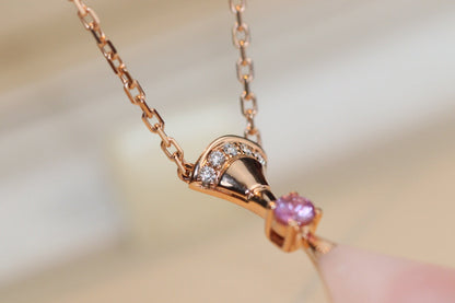 [Topon Jewelry]DREAM NECKLACE PINK MOP DIAMOND