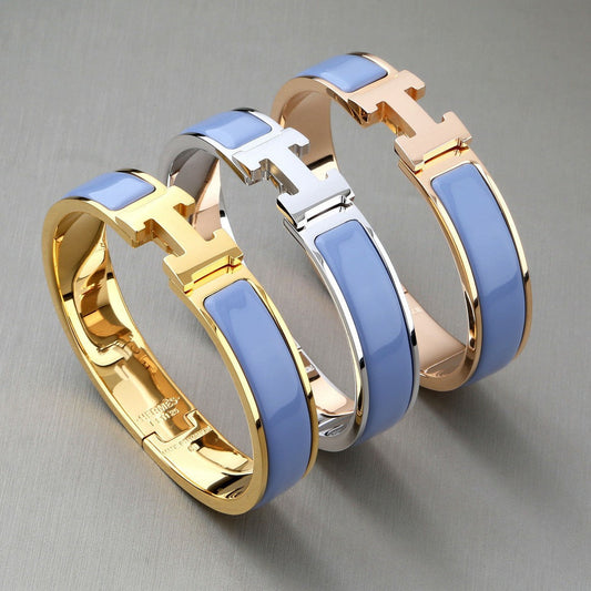 [Topon Jewelry]H BRACELET ROMANTIC BLUE 12MM