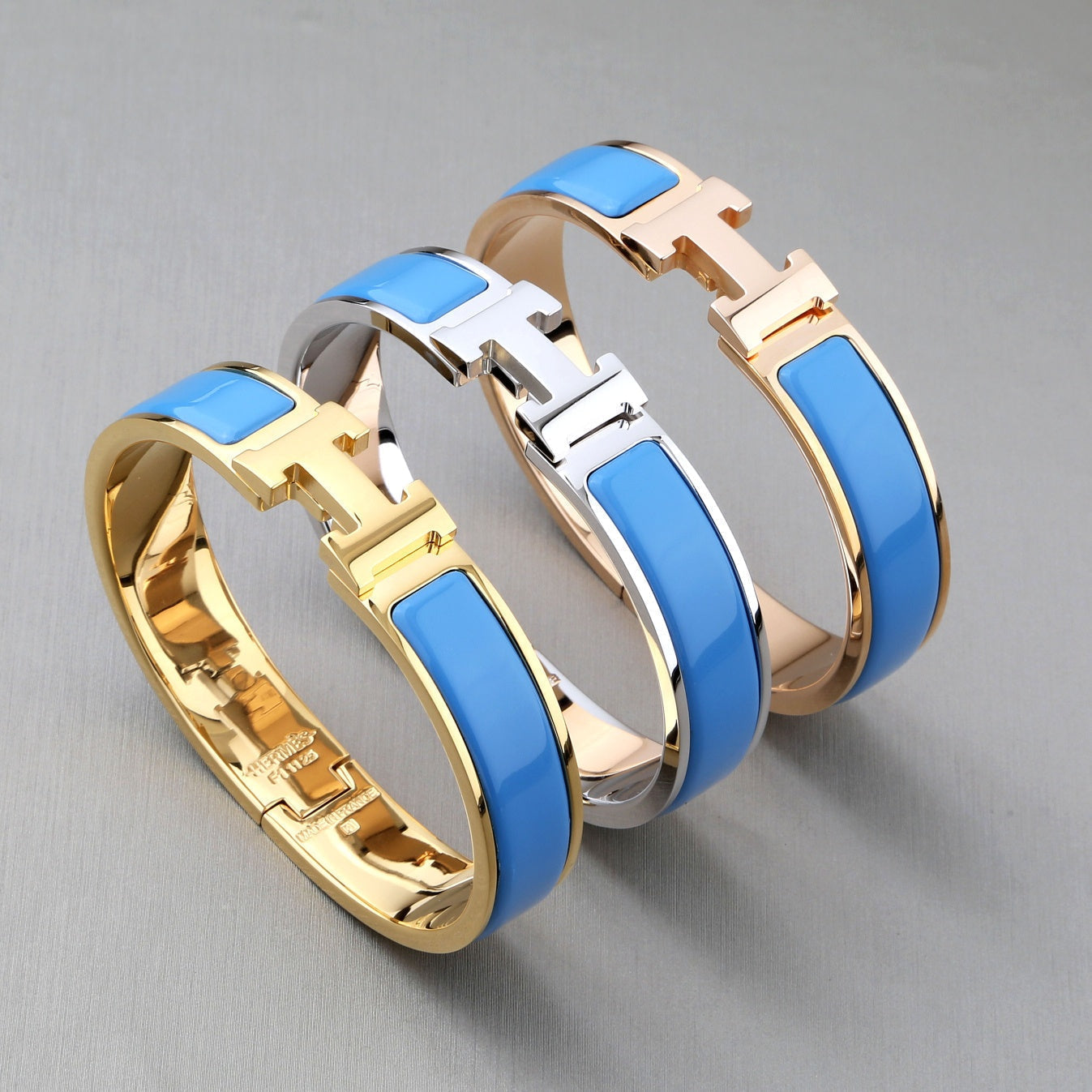 [Topon Jewelry]H BRACELET TURQUOISE 12MM