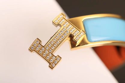 [Topon Jewelry]H CLOUD BLUE BRACELET GOLD DIAMOND