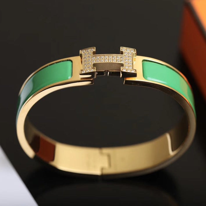 [Topon]H BRACELET GOLD DIAMOND