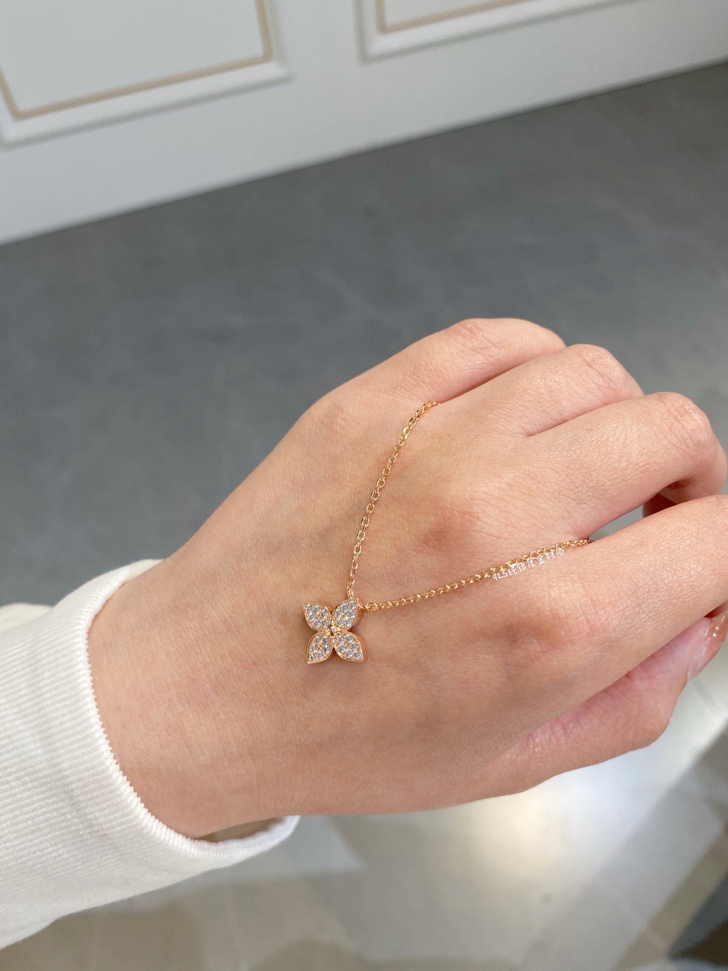 [Topon Jewelry]STAR DIAMOND NECKALCE