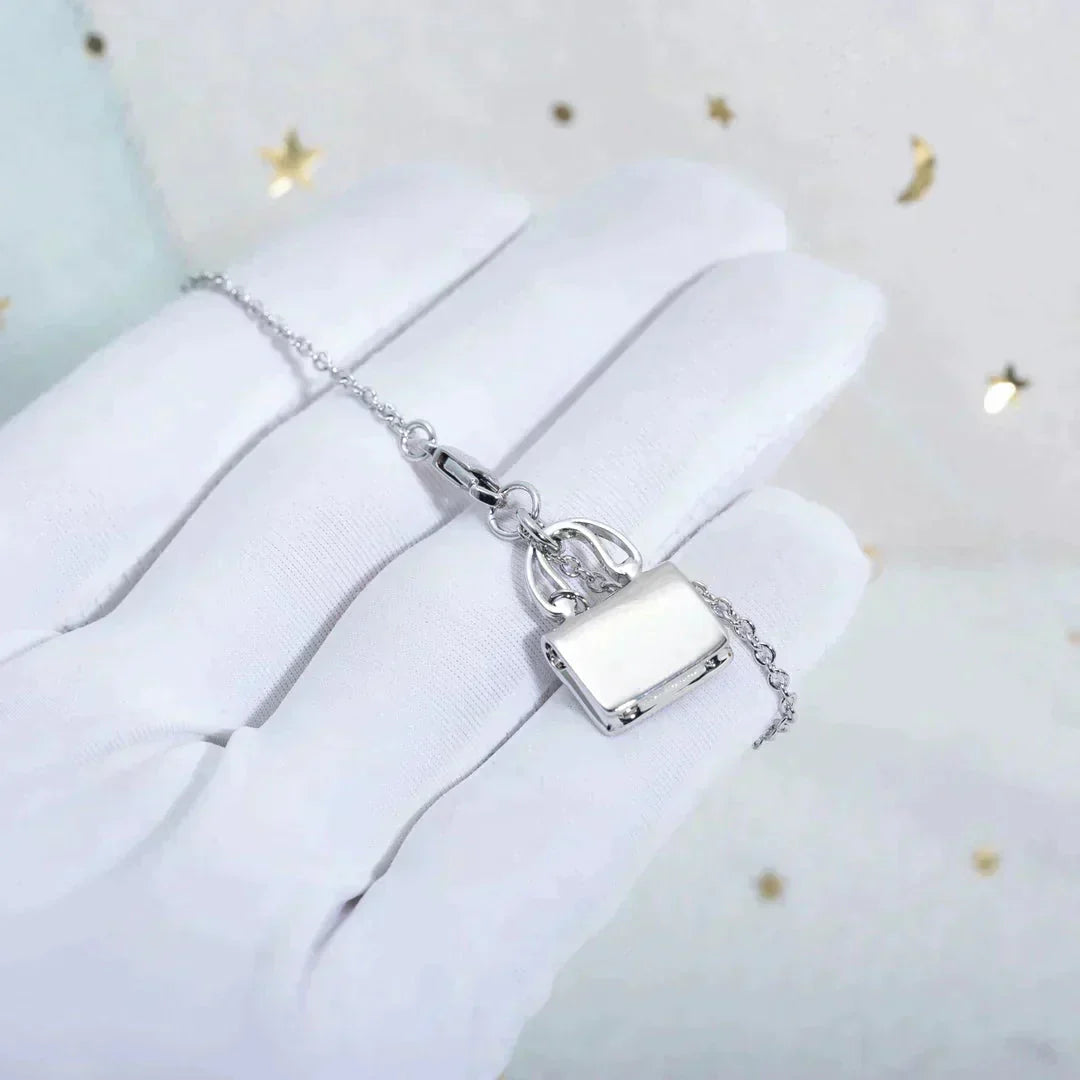 [Topon Jewelry]AMULETTE PEDANT SILVER NECKLACE