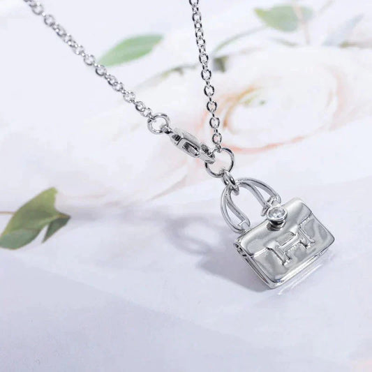 [Topon Jewelry]AMULETTE PEDANT SILVER NECKLACE