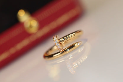 [Topon Jewelry]JUSTE RING 2.65MM GOLD DIAMOND