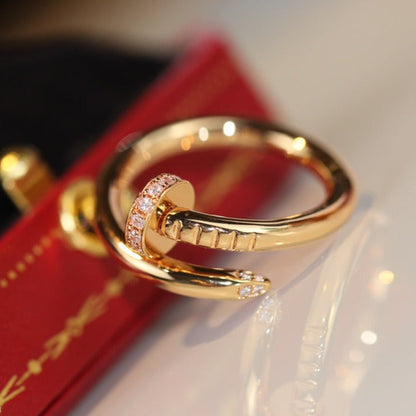 [Topon Jewelry]JUSTE RING 2.65MM GOLD DIAMOND