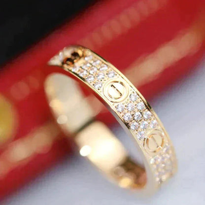 [Topon]LOVE RING 3.6MM DIAMOND PAVED