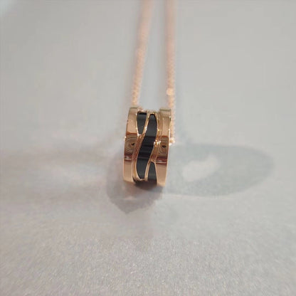 [Topon Jewelry]ZERO 1 NECKLACE PINK GOLD