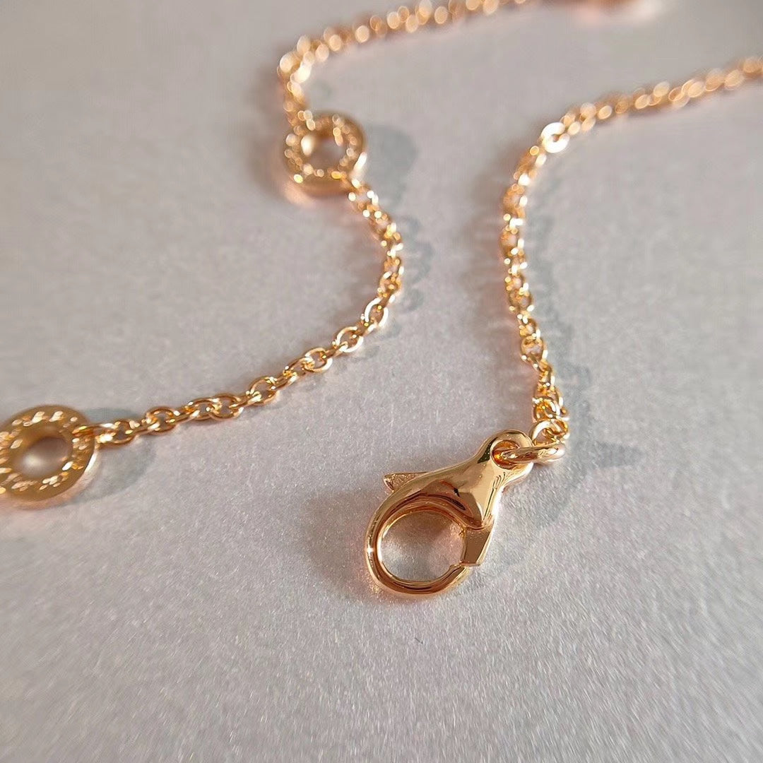 [Topon Jewelry]ZERO 1 NECKLACE PINK GOLD