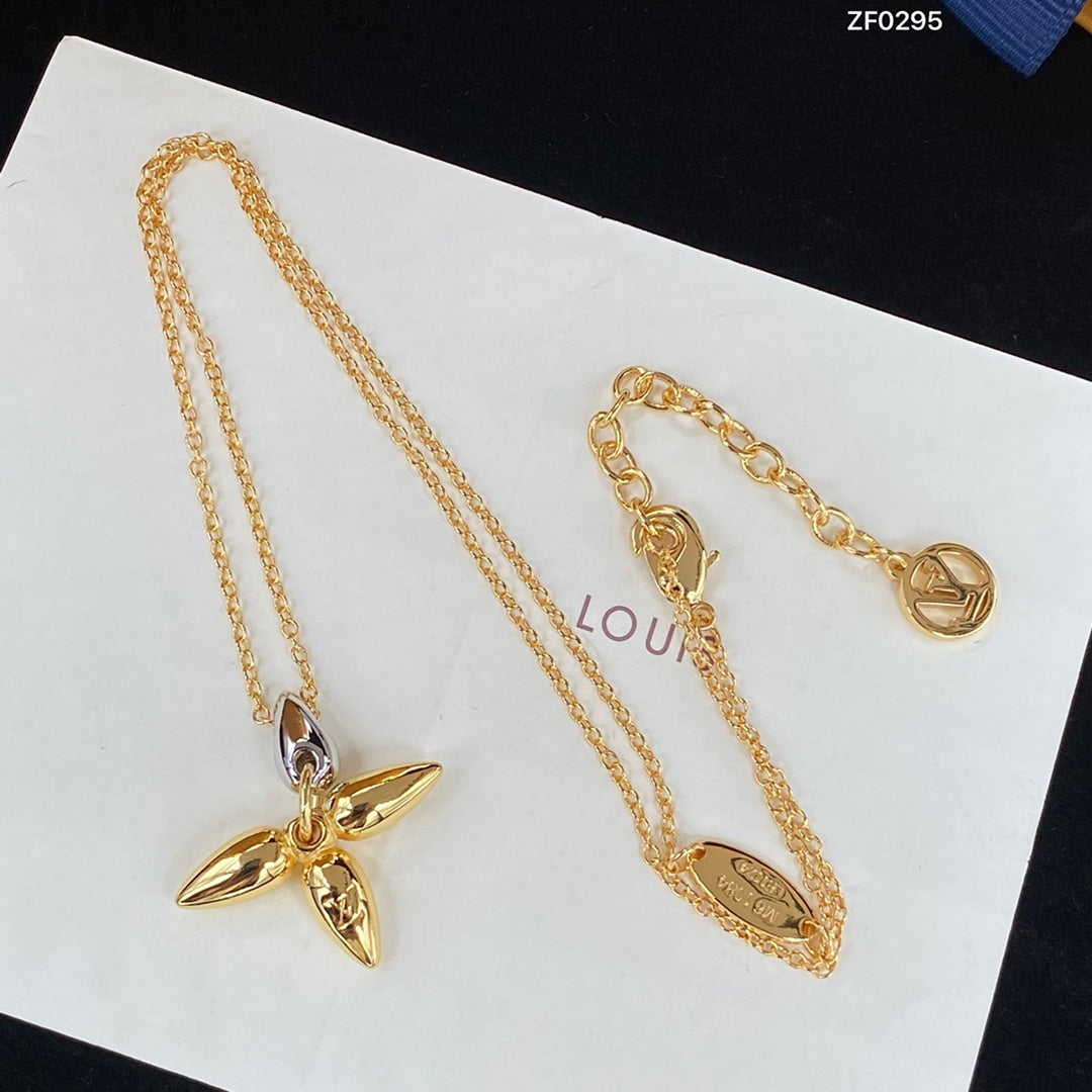 [Topon Jewelry]LOUISETTE PEDANT GOLD NECKLACE