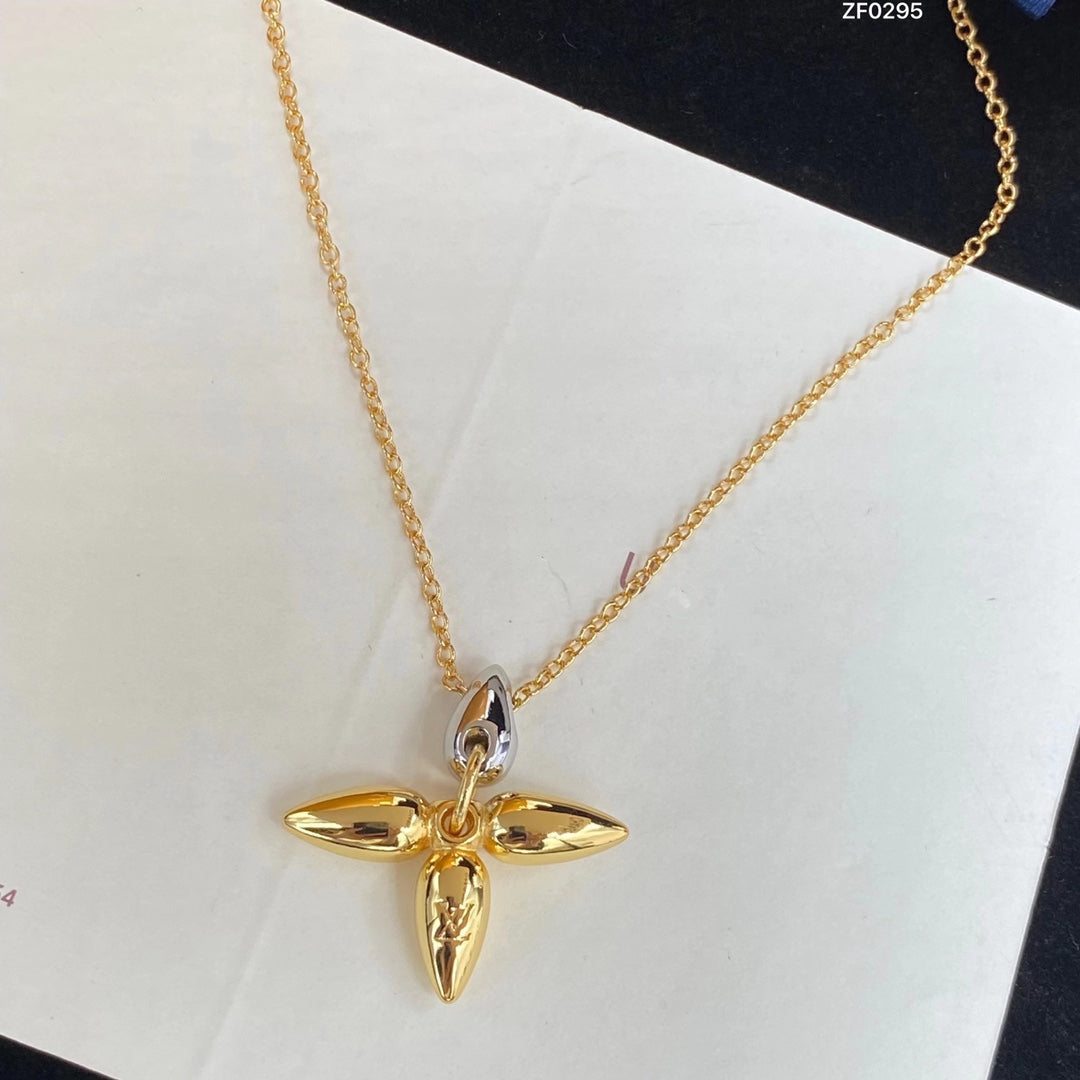 [Topon Jewelry]LOUISETTE PEDANT GOLD NECKLACE