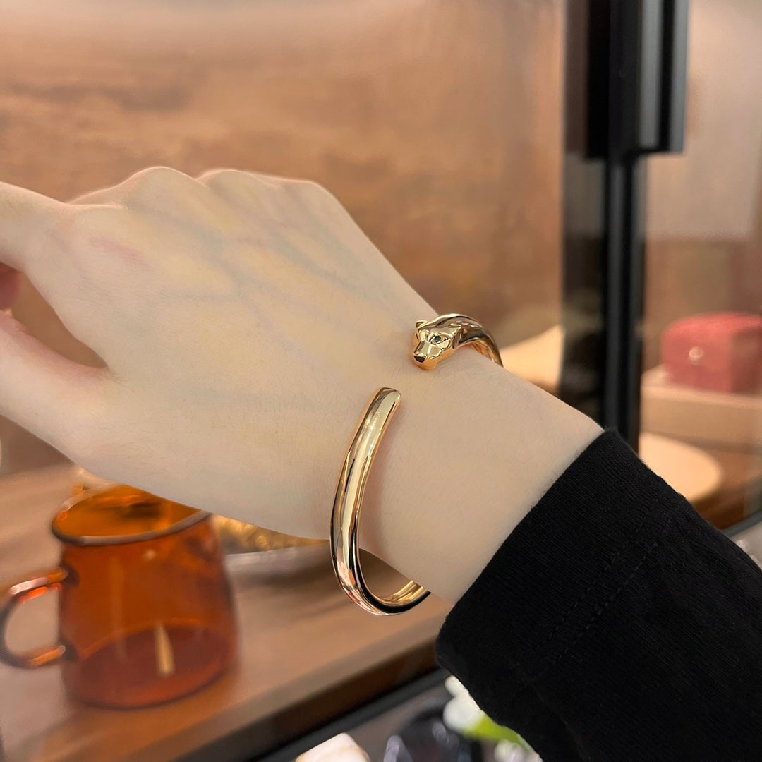 [Topon Jewelry]PANTHERE GOLD OPEN BRACELET