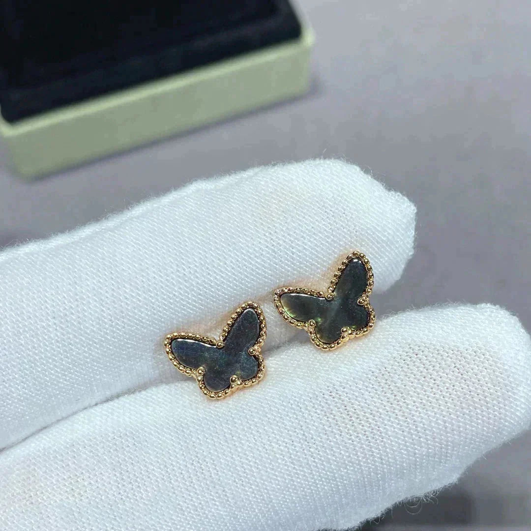 [Topon Jewelry]BUTTERFLY DARK MOP  EARRINGS