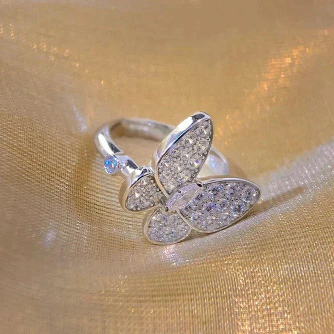 [Topon Jewelry]BUTTERFLY DIAMOND RING