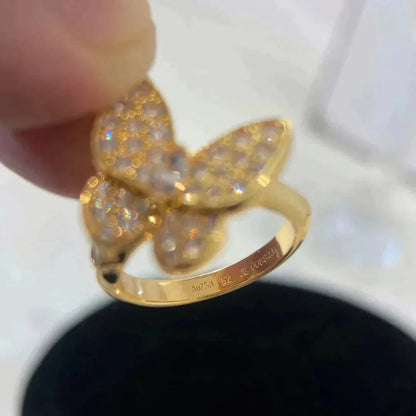 [Topon Jewelry]BUTTERFLY DIAMOND RING