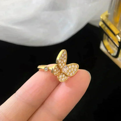 [Topon Jewelry]BUTTERFLY DIAMOND RING