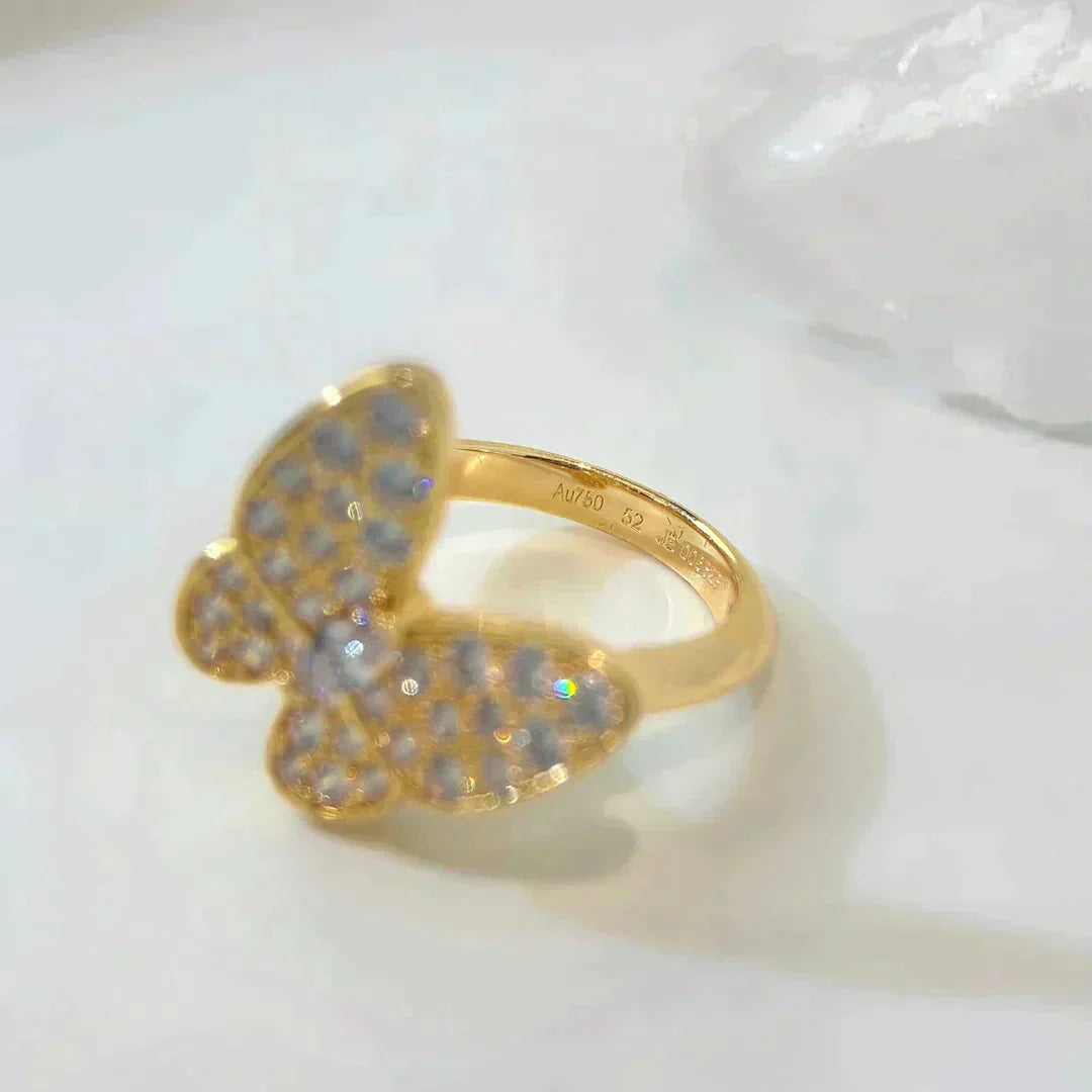 [Topon Jewelry]BUTTERFLY DIAMOND RING