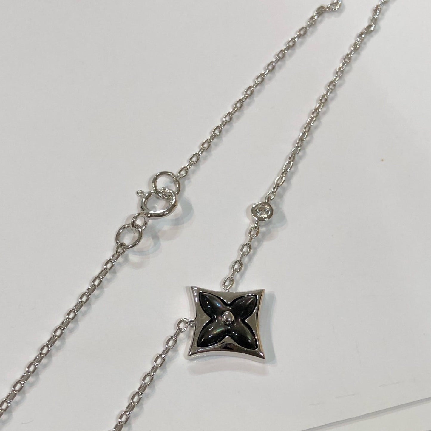 [Topon Jewelry]STAR BLACK MOP NECKLACE