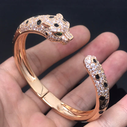 [Topon Jewelry]PANTHERE BIG BRACELET DIAMONDS