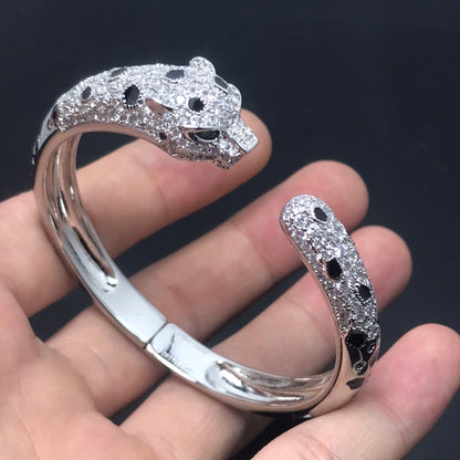 [Topon Jewelry]PANTHERE BIG BRACELET DIAMONDS