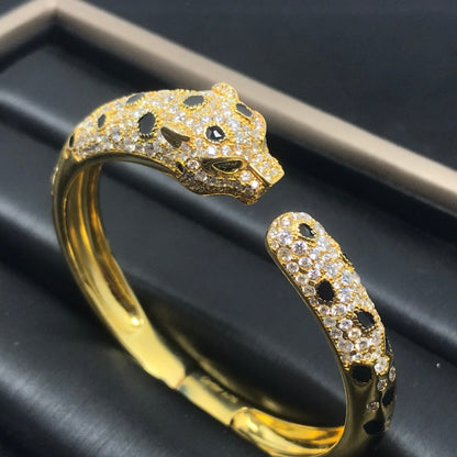 [Topon Jewelry]PANTHERE BIG BRACELET DIAMONDS