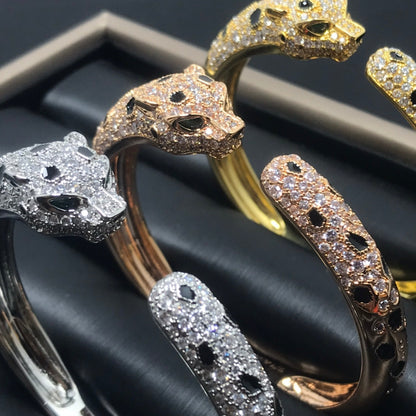 [Topon Jewelry]PANTHERE BIG BRACELET DIAMONDS