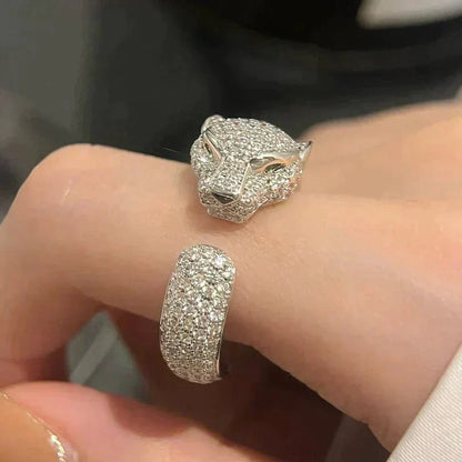 [Topon Jewelry]PANTHERE 5.5MM ALL DIAMOND RING