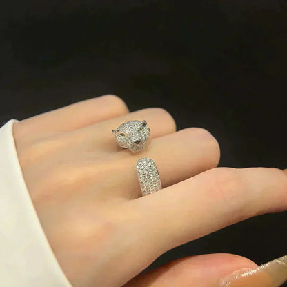 [Topon Jewelry]PANTHERE 5.5MM ALL DIAMOND RING