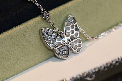 [Topon Jewelry]BUTTERFLY DIAMOND NECKLACE