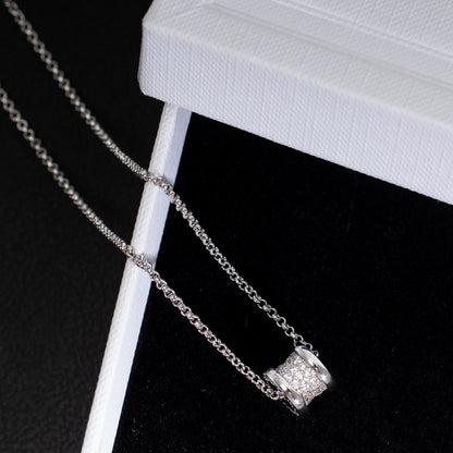 [Topon Jewelry]ZERO 1 SILVER DIAMOND NECKLACE