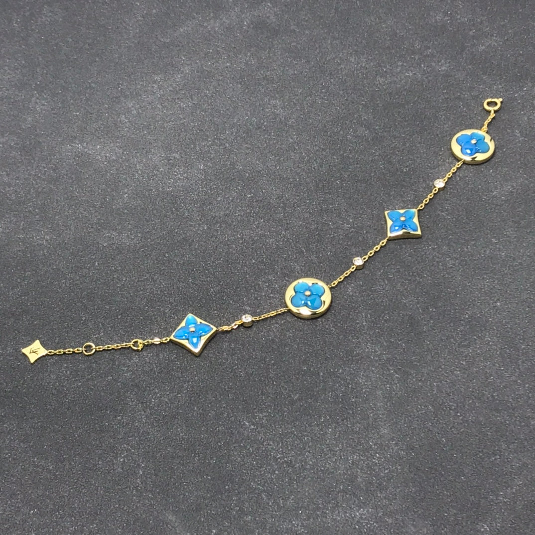 [Topon Jewelry]STAR AND SUN TURQUOISE 4 MOTIFS 3 DIAMONDS