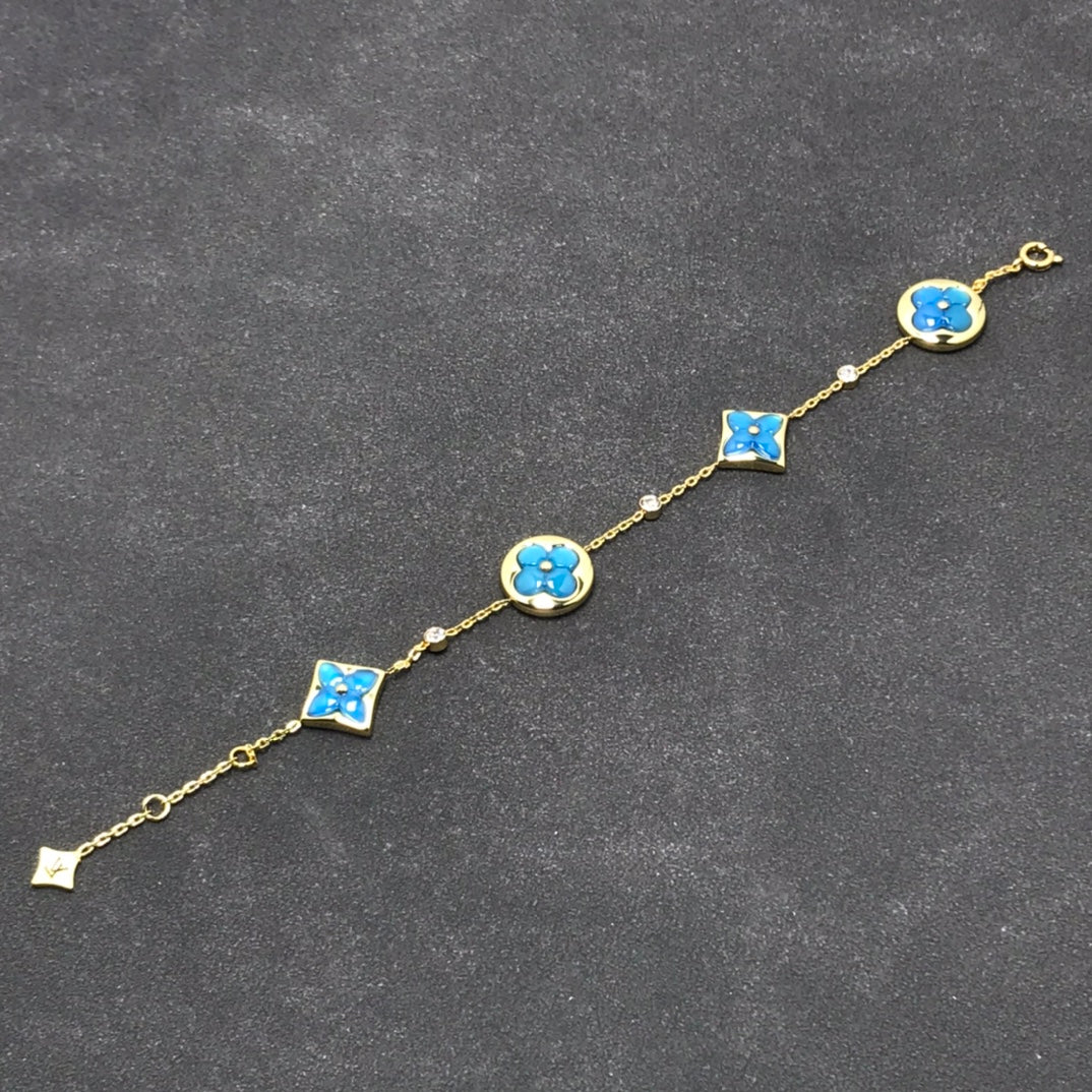 [Topon Jewelry]STAR AND SUN TURQUOISE 4 MOTIFS 3 DIAMONDS