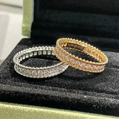 [Topon Jewelry]PERLEE DIAMOND ROSE GOLD RING