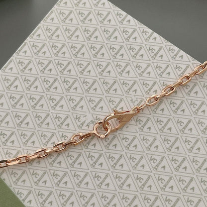 [Topon Jewelry]LUCKY SPRING 15 MOTIFS ROSE GOLD NECKLACE