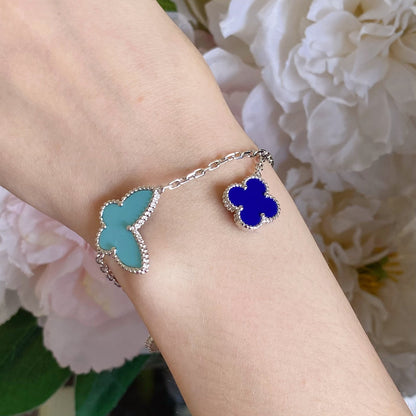 [Topon Jewelry]LUCKY SPRING SILVER BRACELET 4 MOTIF