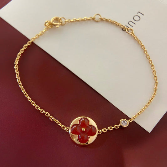 [Topon Jewelry]SUN PEDANT CARNELIAN BRACELET