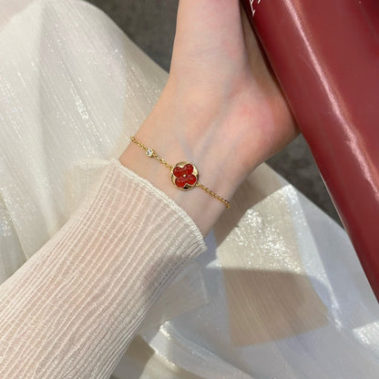 [Topon Jewelry]SUN PEDANT CARNELIAN BRACELET