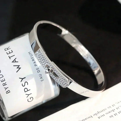 [Topon]KELLY SILVER DIAMOND BRACELET