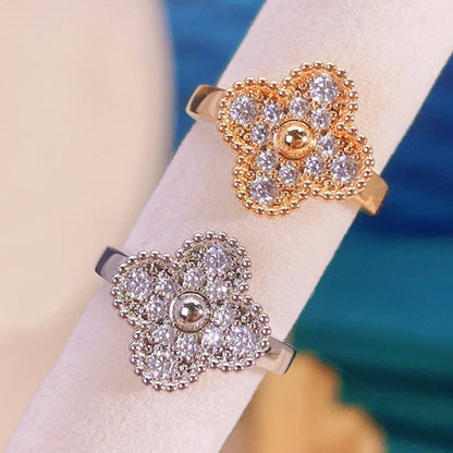 [Topon Jewelry]CLOVER DIAMOND RING