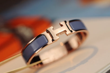 [Topon Jewelry]H BRACELET 12MM BLUE GRAY