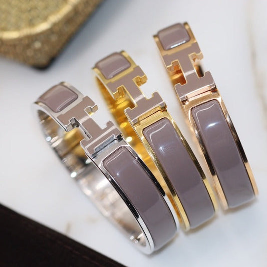 [Topon]H BRACELET 12MM BROWN