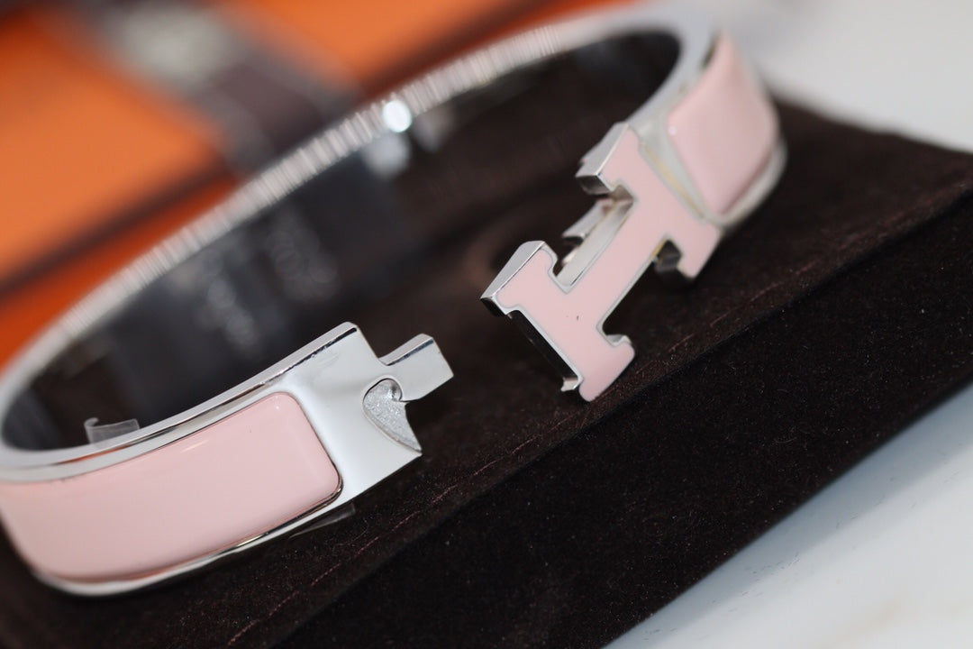 [Topon Jewelry]H BRACELET 12MM PINK