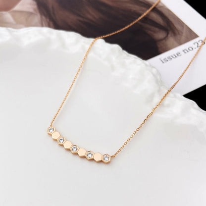 [Topon Jewelry]BEE MY LOVE DIAMOND NECKLACE