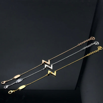 [Topon Jewelry]VOLT LV LOGO BRACELET